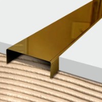 Профиль для керамической плитки Egen Gold LI-PR-GO-0001