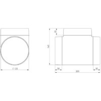 Teu ventilatie din plastic Europlast AT125 (63576) imaginea #2 — magazin online Desire.md