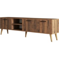 Тумба под ТВ Trendy Exxen 1583 Walnut 180x53x35cm фото №6 — интернет-магазин Desire.md