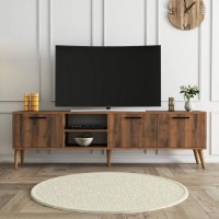 Тумба под ТВ Trendy Exxen 1583 Walnut 180x53x35cm