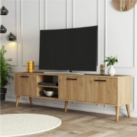 Comodă TV Trendy Exxen 1587 Oak 180x53x35cm imaginea #6 — magazin online Desire.md