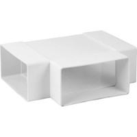 Teu pentru tub plat de ventilatie din plastic Europlast KT25 (63571) imaginea #2 — magazin online Desire.md