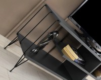 Comodă TV Trendy Eze Antracit 120x44x30cm imaginea #3 — magazin online Desire.md