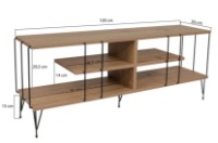 Comodă TV Trendy Eze Stejar 120x44x30cm imaginea #7 — magazin online Desire.md