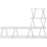 Тумба под ТВ Trendy Ilgaz White 150x93x30cm фото №2 — интернет-магазин Desire.md