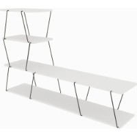 Тумба под ТВ Trendy Ilgaz White 150x93x30cm фото №3 — интернет-магазин Desire.md