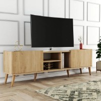 Comodă TV Trendy Lotus 1350 Oak 180x52x34cm imaginea #3 — magazin online Desire.md