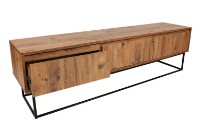 Comodă TV Trendy Lupin 180 NucNegru 180x50x40cm imaginea #5 — magazin online Desire.md