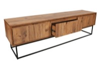 Comodă TV Trendy Lupin 180 NucNegru 180x50x40cm imaginea #6 — magazin online Desire.md