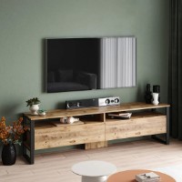 Comodă TV Trendy ML19-A Pine Atlantic/Black GTR000281 imaginea #5 — magazin online Desire.md