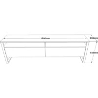 Comodă TV Trendy ML19-A Pine Atlantic/Black GTR000281 imaginea #2 — magazin online Desire.md