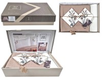 Lenjerie de pat Newhome Pike Cappuccino (57065.2) imaginea #2 — magazin online Desire.md