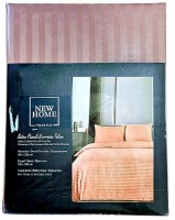 Lenjerie de pat Newhome Stripe Satin Smoked Rose (57067.1)