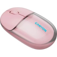 Mouse Canyon OnClick 24 Transparent/Pink (CNS-CMSW24P) imaginea #4 — magazin online Desire.md