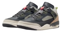 Кроссовки детские Nike Jordan Spizike Low Anthracite/Light Wild Mango/Cargo Khaki/Spruce Fog, s.36.5