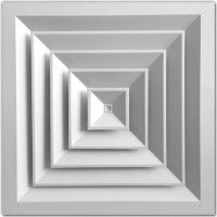 Clapă de ventilare Blauberg DP 395x395