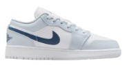 Кеды детские Nike Air Jordan 1 Low Big Kids White/Aura/Squadron Blue, s.36 фото №7 — интернет-магазин Desire.md