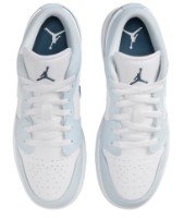 Кеды детские Nike Air Jordan 1 Low Big Kids White/Aura/Squadron Blue, s.37.5 фото №8 — интернет-магазин Desire.md