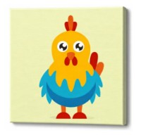 Tablou pe numere Art Gallery Premium Rooster (BX2844)