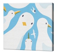 Tablou pe numere Art Gallery Premium Seagulls (BX3426)
