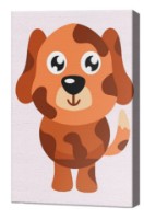 Tablou pe numere Art Gallery Premium Spotted Puppy (CX4858)