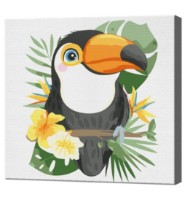 Tablou pe numere Art Gallery Premium Toucan (BX2924)