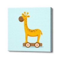 Картина по номерам Art Gallery Premium Toy Giraffe (BX2790)