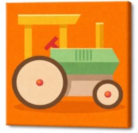 Картина по номерам Art Gallery Premium Tractor (BX2784)