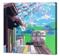 Картина по номерам Art Gallery Premium Train At The Station (BX3309)