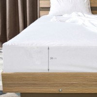 Husa pentru saltea MobiCasa AQUASTOP Lux 160x200cm White imaginea #4 — magazin online Desire.md