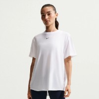 Tricou de dame Nike One Relaxed White/Black, s.L imaginea #1 — magazin online Desire.md