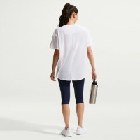 Tricou de dame Nike One Relaxed White/Black, s.XS imaginea #2 — magazin online Desire.md