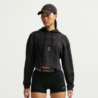 Hanorac damă Nike Pro Therma-Fit Black/White, s.XS