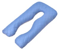 Pernă pentru alaptare MobiCasa U-SHAPE 140x75x20cm Jeans