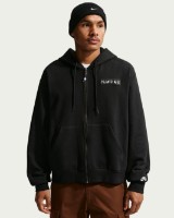 Hanorac pentru bărbați Nike Sb Fleece Full-Zip Black, s.XL