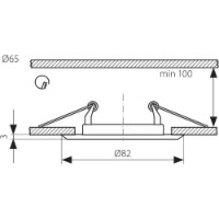 Встраиваемый светильник Vivalux VIV003844 фото №3 — интернет-магазин Desire.md