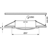 Встраиваемый светильник Vivalux VIV003848 фото №3 — интернет-магазин Desire.md