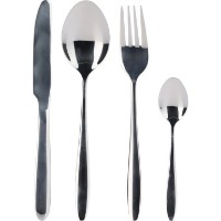 Set tacâmuri EH 24pcs Silver  (55087)