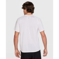 Мужская футболка Nike Stride Dri-Fit White/Reflective Silver, s.S фото №2 — интернет-магазин Desire.md