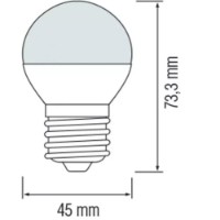 Лампа Horoz 001-005-0008 8W 6400K E27 фото №2 — интернет-магазин Desire.md