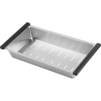 Chiuvetă de bucătărie cu baterie, dozator și picurător Fabiano 70x45 Satin imaginea #6 — magazin online Desire.md