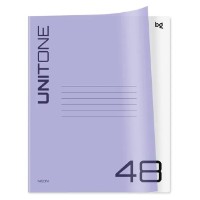 Caiet Be Genius UniTone Neon Lilac 48p (Т5ск48_пл 12470)