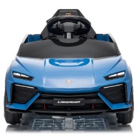 Mașinuța electrica Golden Baby Lamborghini Lanzador Blue (QLS-8606) imaginea #2 — magazin online Desire.md