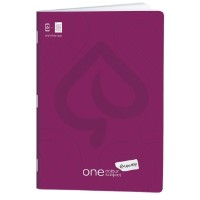 Caiet Mar Mar One Color Subject Pink A4/40p