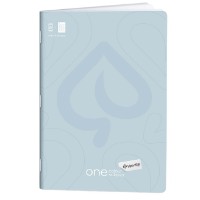 Тетрадь Mar Mar One Color Subject Grey A4/40p