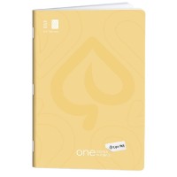 Caiet Mar Mar One Color Subject Yellow A4/40p