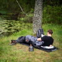 Sac de dormit Nils NC1705 Grey/Orange imaginea #9 — magazin online Desire.md