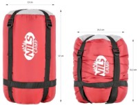 Sac de dormit Nils NC2008 Burgundy/Grey imaginea #7 — magazin online Desire.md