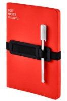 Blocnotes Nuuna Not White L Light Red 56574