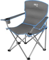 Складной стул Nils NC3079 Grey/Blue фото №2 — интернет-магазин Desire.md
